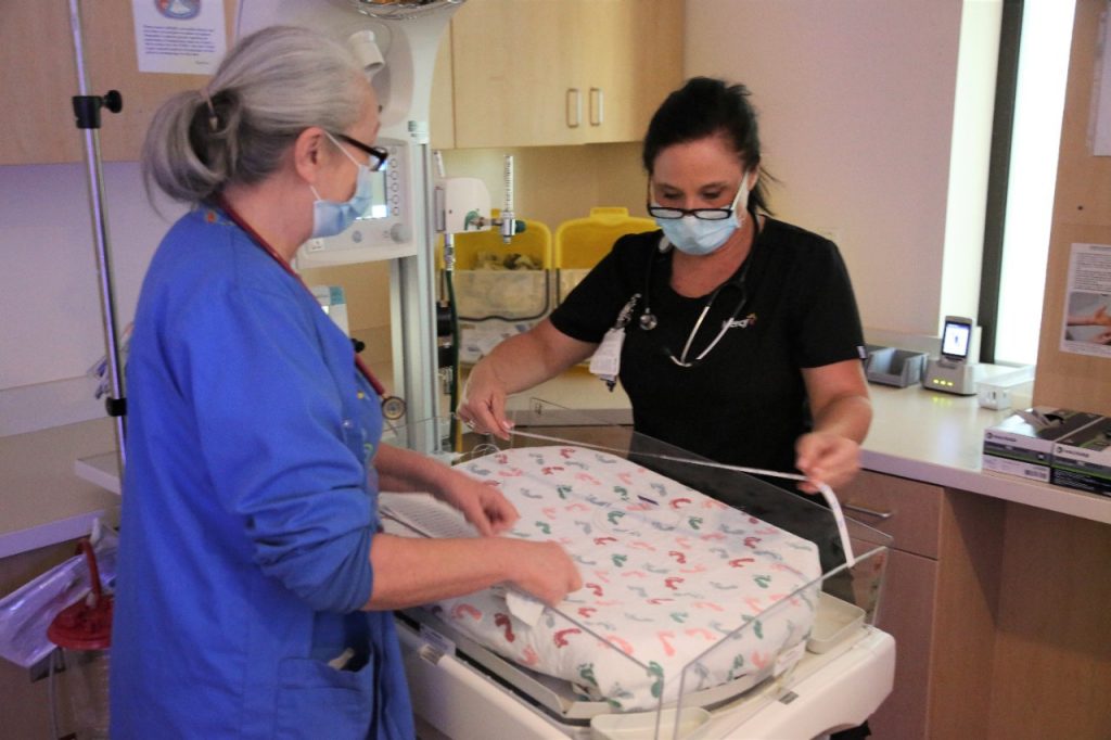 Nurses help provide 24-hour care at Mercy Fort Smith's neonatal intensive care unit.