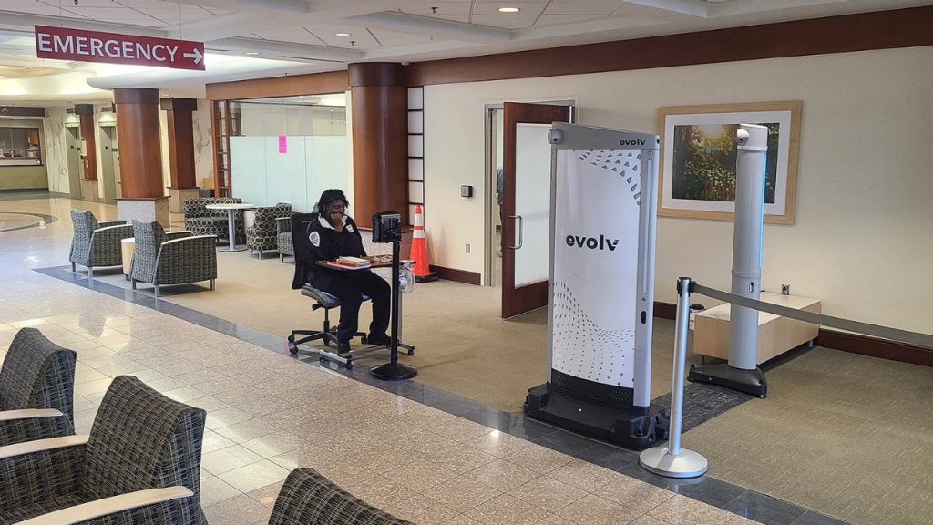 Immediately inside the main lobby, patients and visitors will see a door on their right to reach the Emergency Department check-in and waiting room.