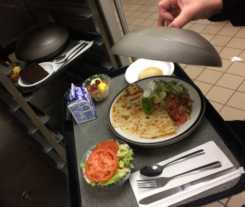 Even international food is on the menu for patients at Mercy Hospital Springfield. Ordering room service enables patients to choose what sounds good, when they are hungry.
